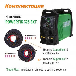PowerTig 325EXT 3ph 380V Everlast Установка аргонодуговой сварки 3EV325EXT. Фото 5